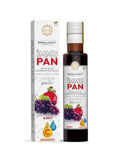 İmmupan Kırmızı Pancar Ve Siyah Üzüm Çekirdeği Vitamin/mineral İçeren Bitkisel Sıvı Ekstraktı 250ml