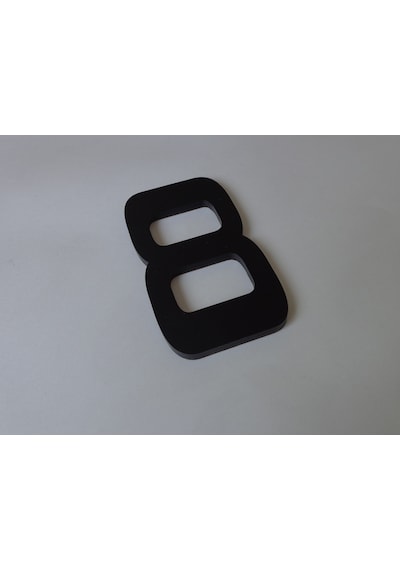 8 Cm Kapı Daire Villa Bina Birim Numarası No:8