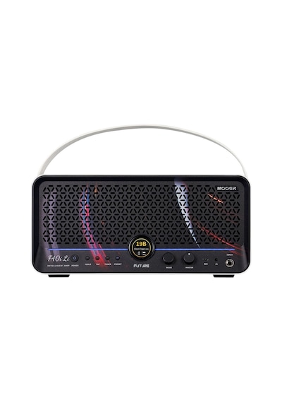 Mooer F40ilı/wsr Future Şarjlı 40w Stereo Akıllı Gitar Amfisi White Stellar Ring