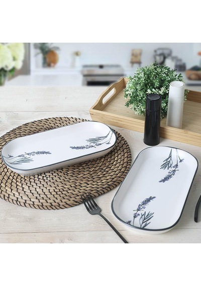 Çiçek Bahçesi Noyan Kayık Tabak 28 Cm 2 Adet 18942