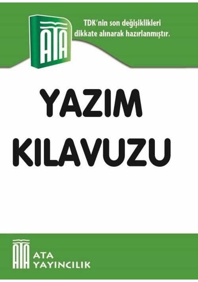 Ata Yazım Kılavuzu (Sert Kapak)
