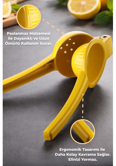 Primanova Limon Sıkacağı - Sarı Sarı
