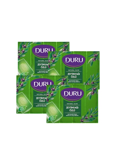 Duru Natural Olive Kalıp Sabun 4'lü Set
