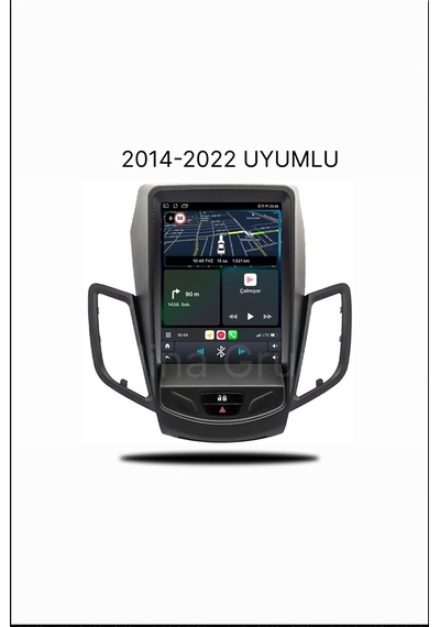 Snp Serisi Ford Fiesta Uyumlu 9.7" Tesla Multimedya Android Teyp 2009-2017 6-128 Gb 9.7''