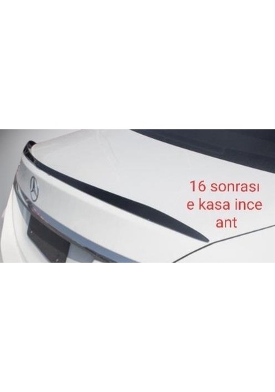 Mercedes E Serisi 2016-2020 Boyalı İnce Anatomik Spoiler W213