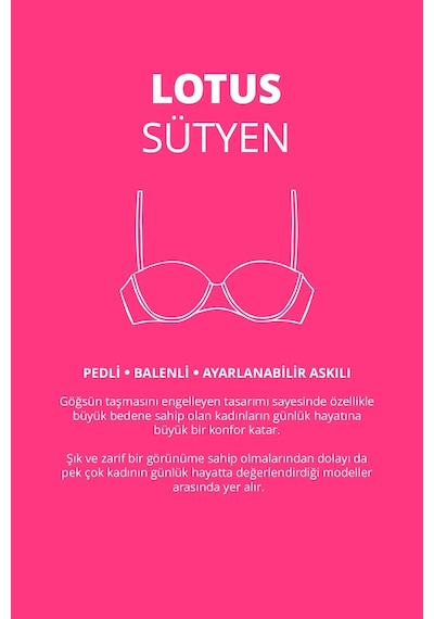 Cottonhill Balenli Toparlayıcı Dolgusuz Straplez Lotus Sütyen 3'lü Paket Çok Renkli