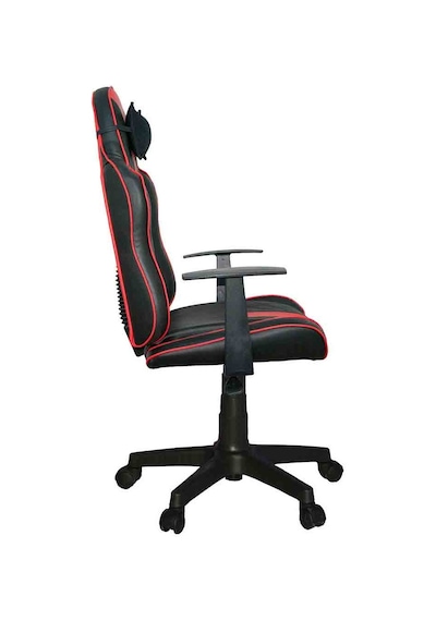 Türksit Quattro Mini Yönetici ve Oyuncu Koltuğu Siyah Kırmızı