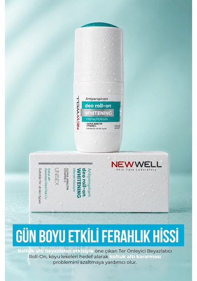 New Well Whitening Roll-On Deodorant 50 ML