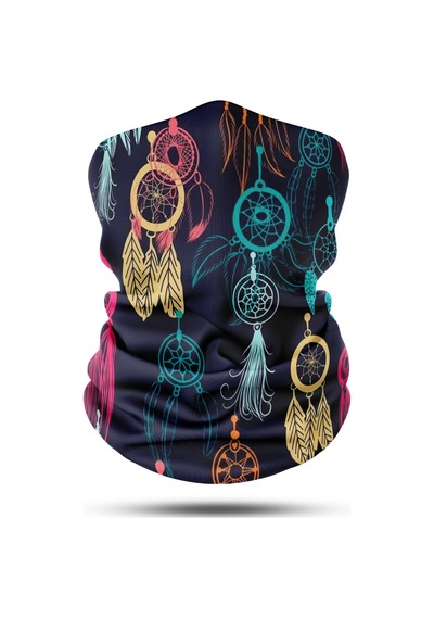 Dair Düş Kapanı Desenli Motosiklet Bandana Boyunluk Outdoor Balaklava