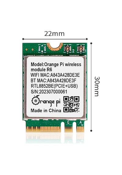 Orange Pi Wireless Module R6 Opi 5 Plus İçin