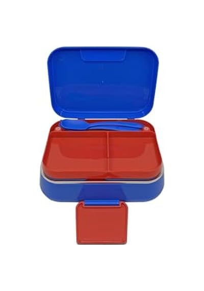 Bento 1030ml Lunchbox Hotwheels Lisanslı Tek Katlı 2 Bölmeli Paslanmaz Çelik Sefer Tası Yemek Kutu Diğer