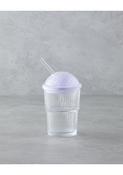 English Home Gleam Cam Bardak 400 Ml Lila