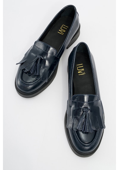 Luvishoes Luvi Shoes Milina Laci Rugan Püsküllü Hakiki Deri Kadın Loafer Ayakkabı Lacivert Luvishoes Luvi Shoes Milina Laci Rugan Püsküllü Hakiki Deri Kadın Loafer Ayakkabı Lacivert