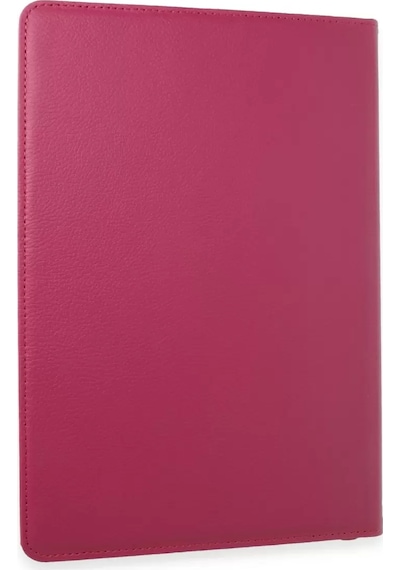 Samsung Galaxy Uyumlu X610 Tab S9 Fe Plus 12.4 Kılıf 360 Tablet Deri Kılıf - Pembe -