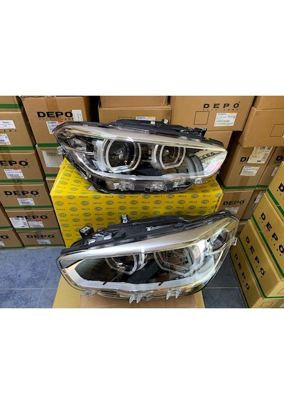 Bmw 1 Serisi F20 Lci 2015-2019 Arası Hella Led Sağ Ve Sol Far Takım 63117414141 / 63117414142