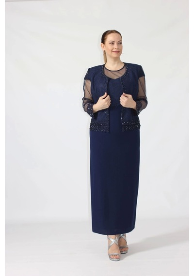 Moda Berray 3293 Lacivert Pullu Nakış Detaylı Abiye Ceket-elbise Takım 46 Beden Çok Renkli Moda Berray 3293 Lacivert Pullu Nakış Detaylı Abiye Ceket-elbise Takım 46 Beden Çok Renkli