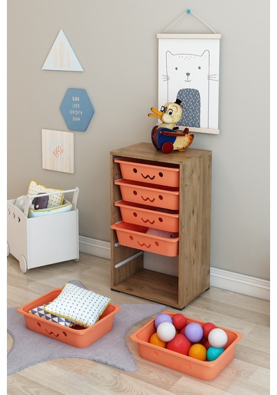Kids 6 Sepetli Gülenyüzlü Oyuncak Dolabı Organizeri Oyuncak Kutusu Oyuncak Box Atlantikçam-turuncu Kids 6 Sepetli Gülenyüzlü Oyuncak Dolabı Organizeri Oyuncak Kutusu Oyuncak Box Atlantikçam-turuncu