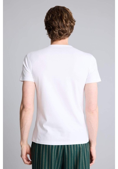 Defacto Slim Fit Üst L4885az26spwt34 Beyaz-wt34
