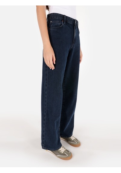 Colin's Colins Koyu Mavi Kadın Pantolon Denim