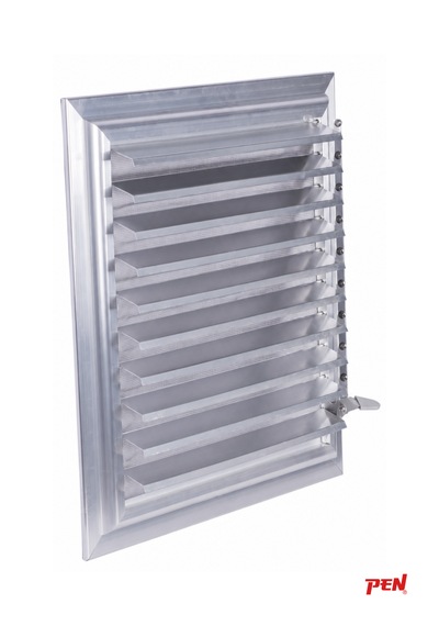Alüminyum Banyo Wc Havalandırma Menfezi 48x48 Eloksallı Seri