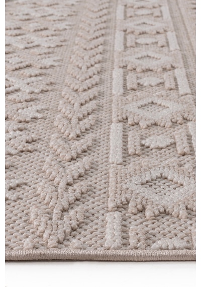 İskandinav Modern Tasarım Sisal Bukle Özel Ölçü Salon Oturma Odası Koridor Halısı Bej Iskbejkrem