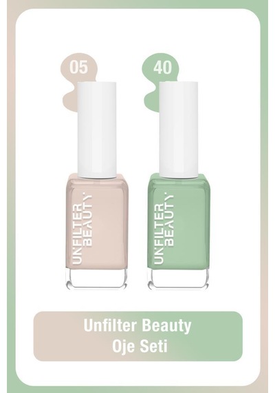 Unfilter Beauty No:05 + No:40 Oje Seti