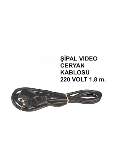 Tv Pc Power Kablosu 1.8 Metre