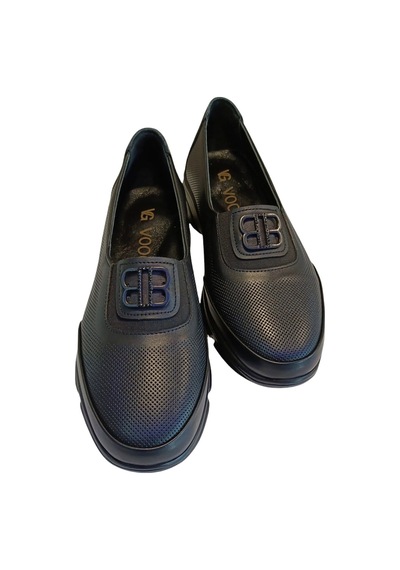 Voog 813 Kadın Hakiki Deri Comfort Casual Ayakkabı Siyah Nubuk Siyah