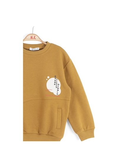 Xo Kids Erkek Çocuk Swaetşirt 4-8 Yaş 49509 Hardal
