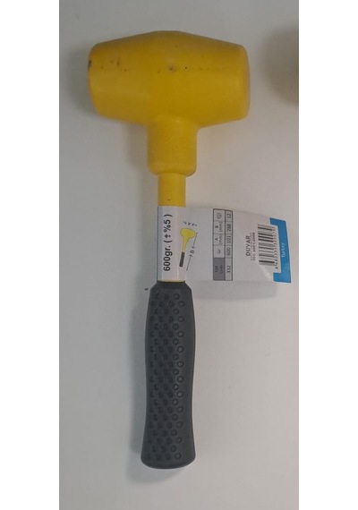 Duyar 332 Lastik Tokmak 60 N0 Sarı - 600gr. +-%5
