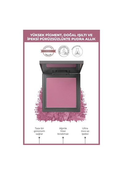 Alix Avien İpeksi Allık - Powder Blush 111 Fusia