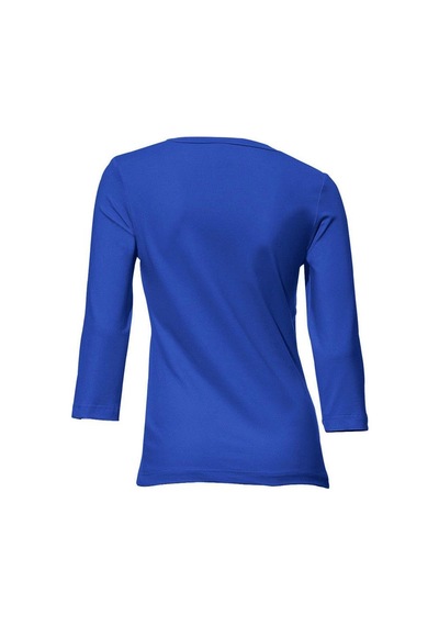 Bulalgiy Kadın Royal Basic Tişört - Bga016818 Royal Çok Renkli
