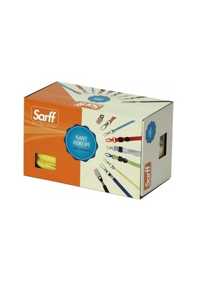Sarff Metal Klips.sarı Askı İpi.50 Adetet