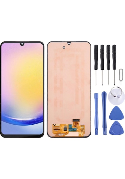 Samsung Uyumlu Galaxy A25 5g A256 Oled Lcd Ekran Dokunmatik Çıtasız Oled