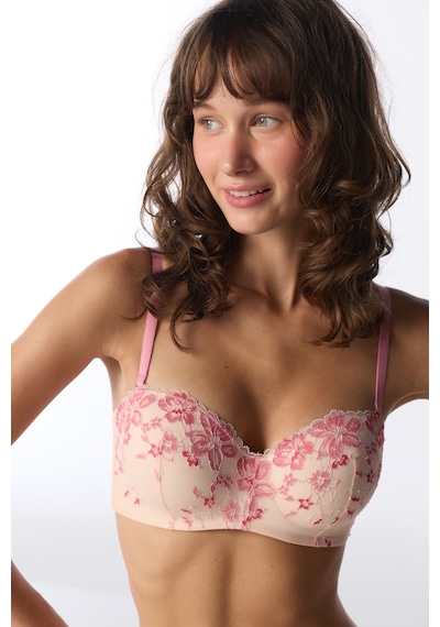 Penti Açık Pembe Lotus Floral Pedli Sütyen Soft Pınk