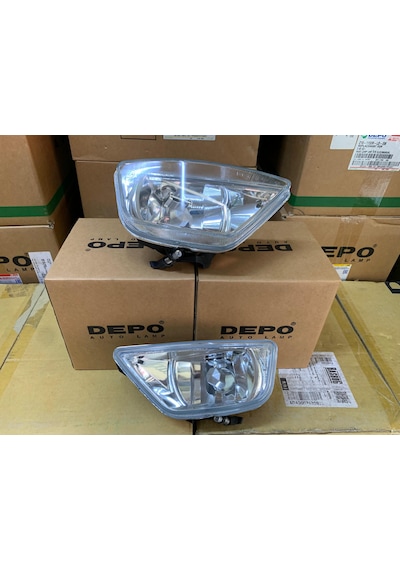 Ford Focus 1 Makyajlı 2002-2005 Arası Depo Sağ Ve Sol Sis Farı Takım 2m51-15201-ah / 2m51-15k201-ah