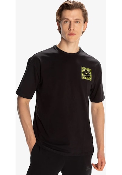 Kappa Authentic Vita Erkek Siyah T-shirt 341r3jw-005 Siyah