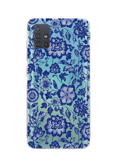 Samsung Galaxy Uyumlu M51 Silikon Desen015 Çok Renkli