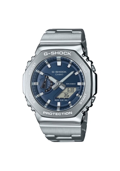 Casio Gm-2110d-2bdr Kol Saati Metalik Gri