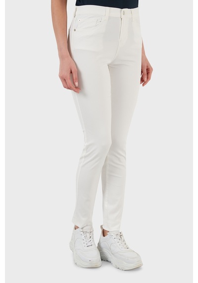 Emporio Armani Bayan Kot Pantolon 3L2J20 2N8Hz 0101-Beyaz