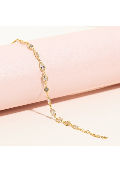 Zirkon Taşlı Bileklik 718550 Rose Gümüş