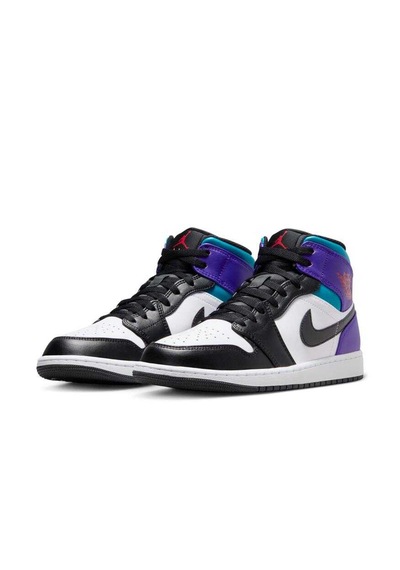 Nike Air Jordan 1 Mid Dq8426-154 Erkek Basketbol Ayakkabısı Sneaker Çok Renkli