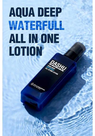 Hyalüronik Asitli Hepsi Bir Arada Bakım Losyonu Dashu Mens Aqua Deep Waterfull All İn One Lotion