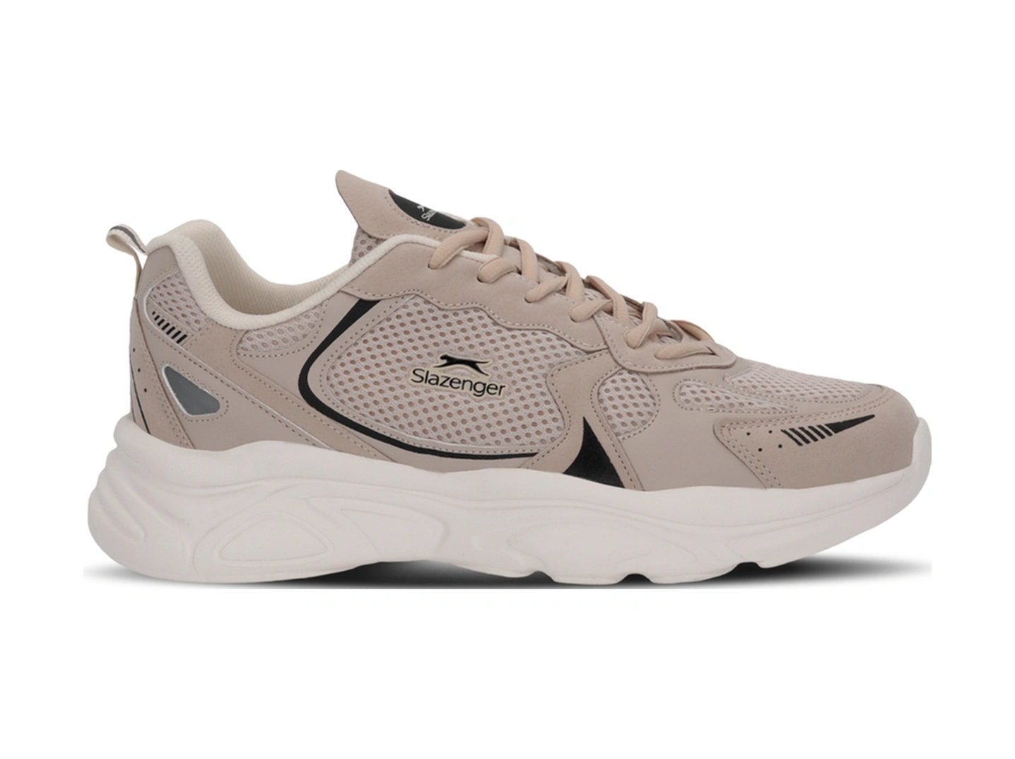 Slazenger Inferno I Erkek Bej / Siyah Koşu & Yürüyüş Spor Ayakkabısı Bej / Siyah