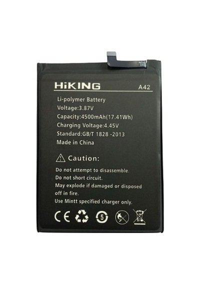 Hiking A42 Batarya Pil Telefon Bataryası Pil Bandı Yanında