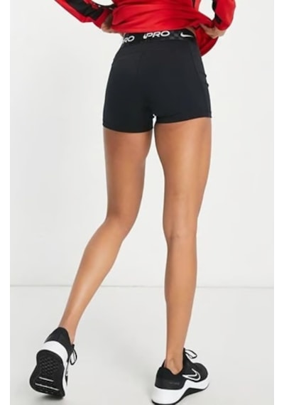 Nike Pro Dri-fit 3in Kadın Siyah Antrenman Şortu Siyah