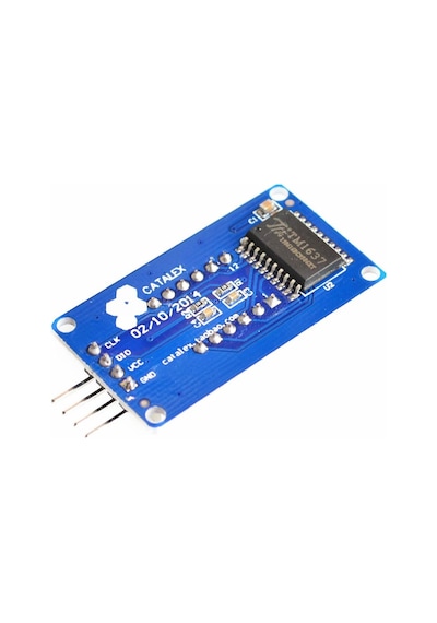 Emes Robotik Tm1637 4 Hane 4 Digit Dijital Seri 7 Segment Ekran Saat Iıc Tm1637 4 Modül