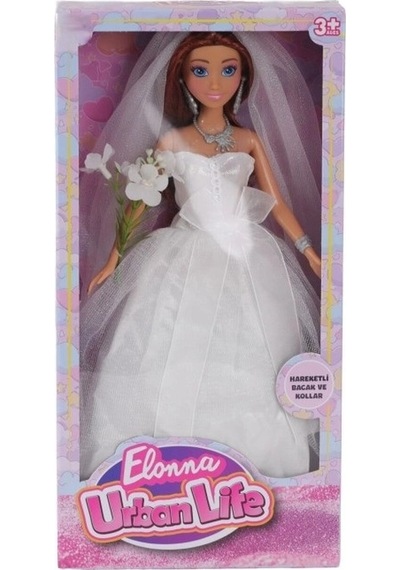 Mey İthalat Wg-661048 Kutulu 29cm Gelinlikli Bebek