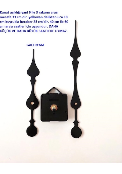 Uzun Şaft Saat Motoru Uzun Şaft Saat Mekanizması Uzun Şaft Saat Diğer