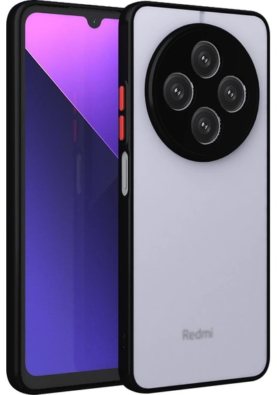 Mey İthalat Redmi 14c Kılıf Montreal Silikon Kapak - Siyah 11